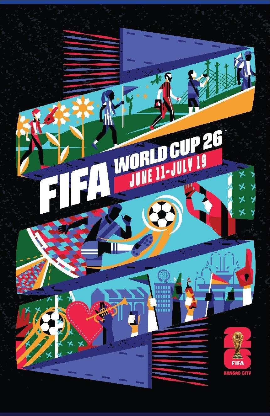 Kansas City FIFA World Cup 26 poster